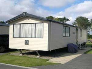 Private caravan on Lakeland Leisure Park