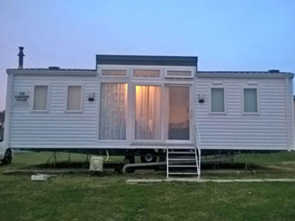 Willerby Summer House caravan for hire on Blue Dolphin Holiday Park