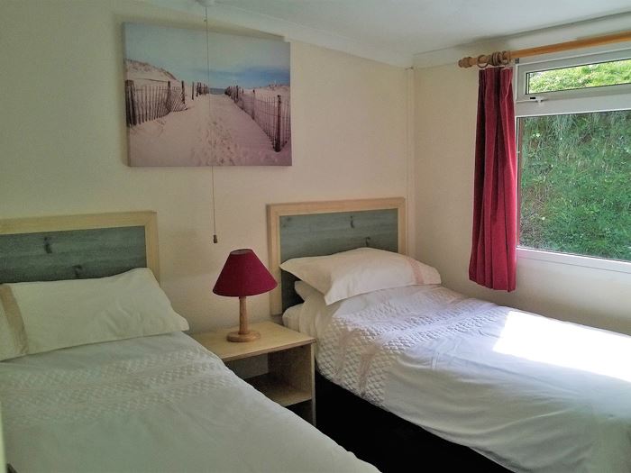 Chalet on Sea Valley on Bideford Bay Holiday Park in Devon