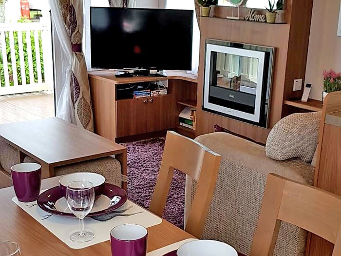Family owned, double glazed caravan at Primrose Valley Holiday Park in