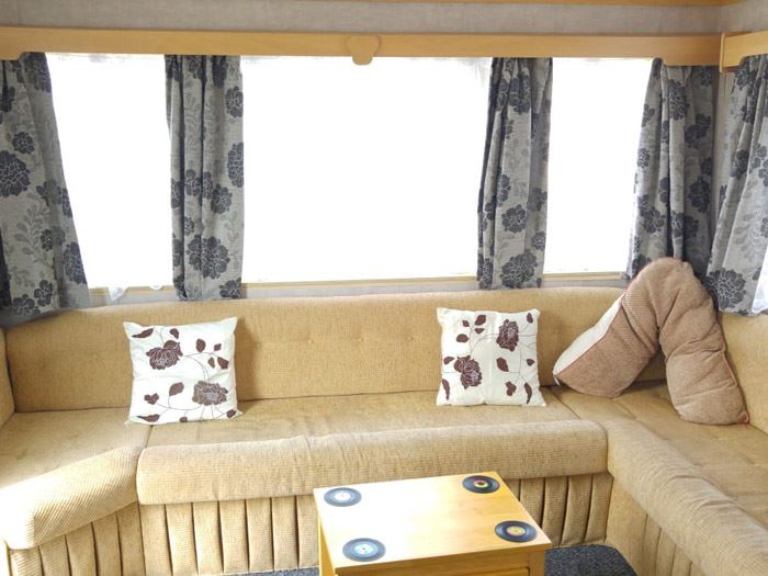 Lovely, two bedroom caravan for hire at Sealands Holiday Park in