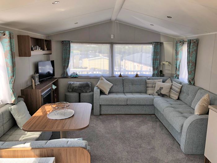 Pet friendly caravan at Haven's Rockley Park in Poole, Dorset