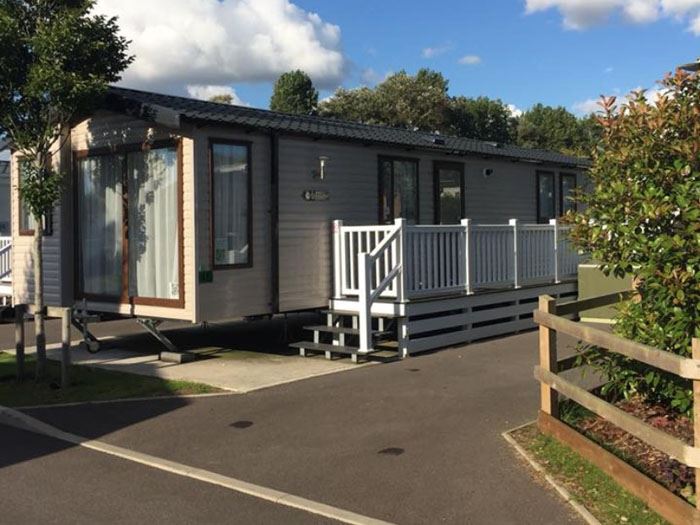 Swift Moselle for hire at Waterside Holiday Park & Spa in Bowleaze Cove