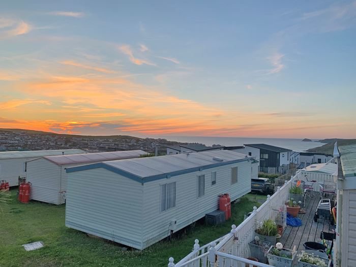 Pet friendly Swift Burgundy for hire at Liskey Hill Caravan Park in