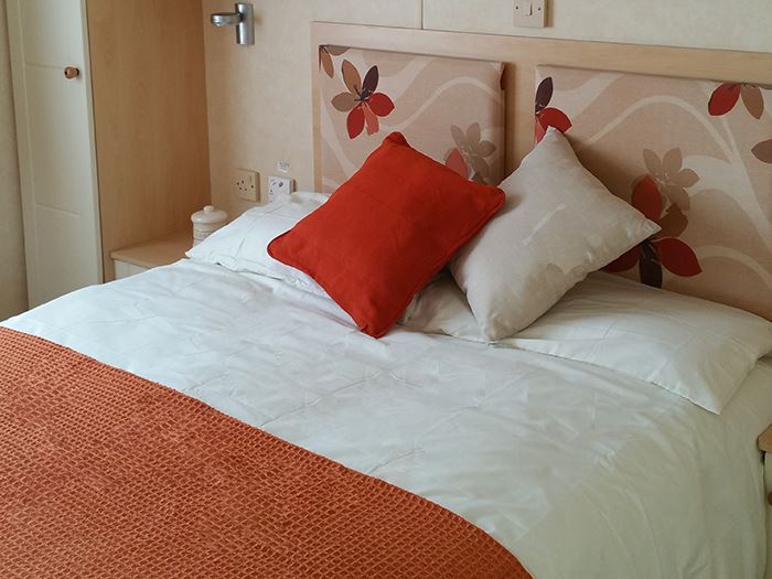 Caravan with sea views on Hoburne Blue Anchor in Somerset