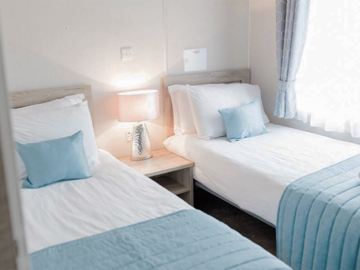 Our 2021 holiday lodge with breath taking views of the Isle of Bute for