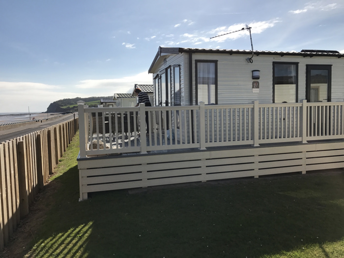 Photo of Caravan on Hoburne Blue Anchor