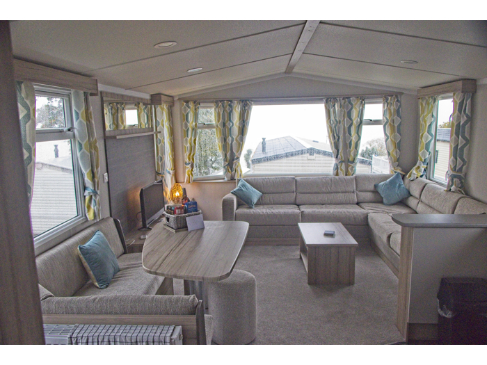 Central heated and double glazed, 3 bedroom, 2021 holiday caravan with ...