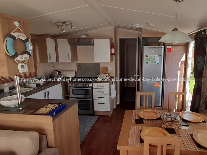 Beautiful 2 bedroom, 6 berth caravan for holiday rental on Hoburne