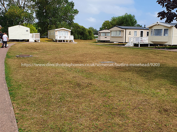 Standard static caravan to rent at Butlin's Minehead, situated in the