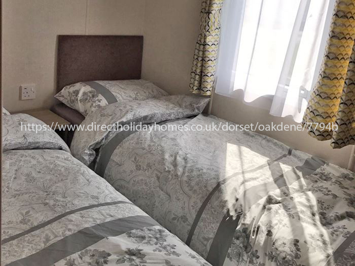 Three bedroom, double glazed and central hetaed caravan on Oakdene