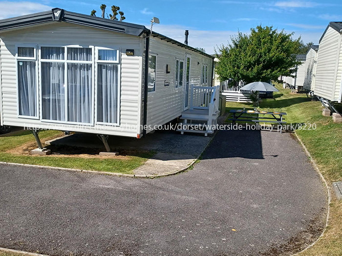 Double glazed and central heated caravan for hire at Bowleaze Cove Holiday Park & Spa (formerly