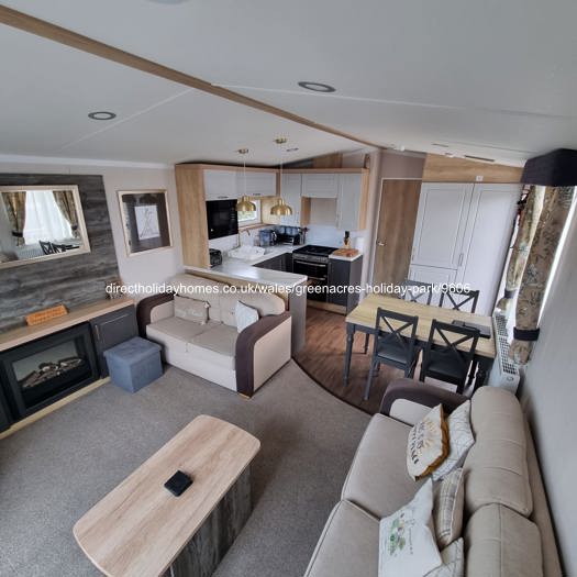 Open plan living area