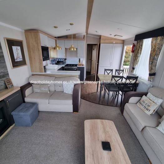 Open plan living area