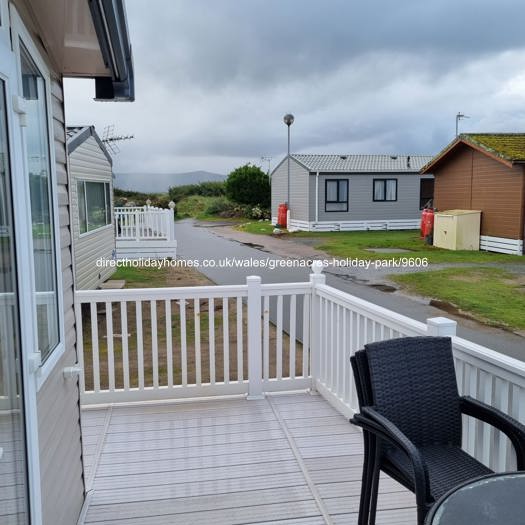 View from the decking